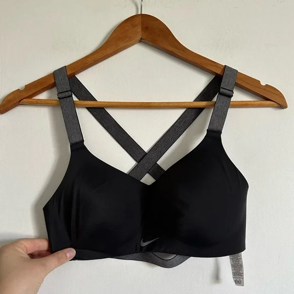 Nike Studio Light Support Strappy Athletic Sports Bra size XS EUC - Picture 9 of 15